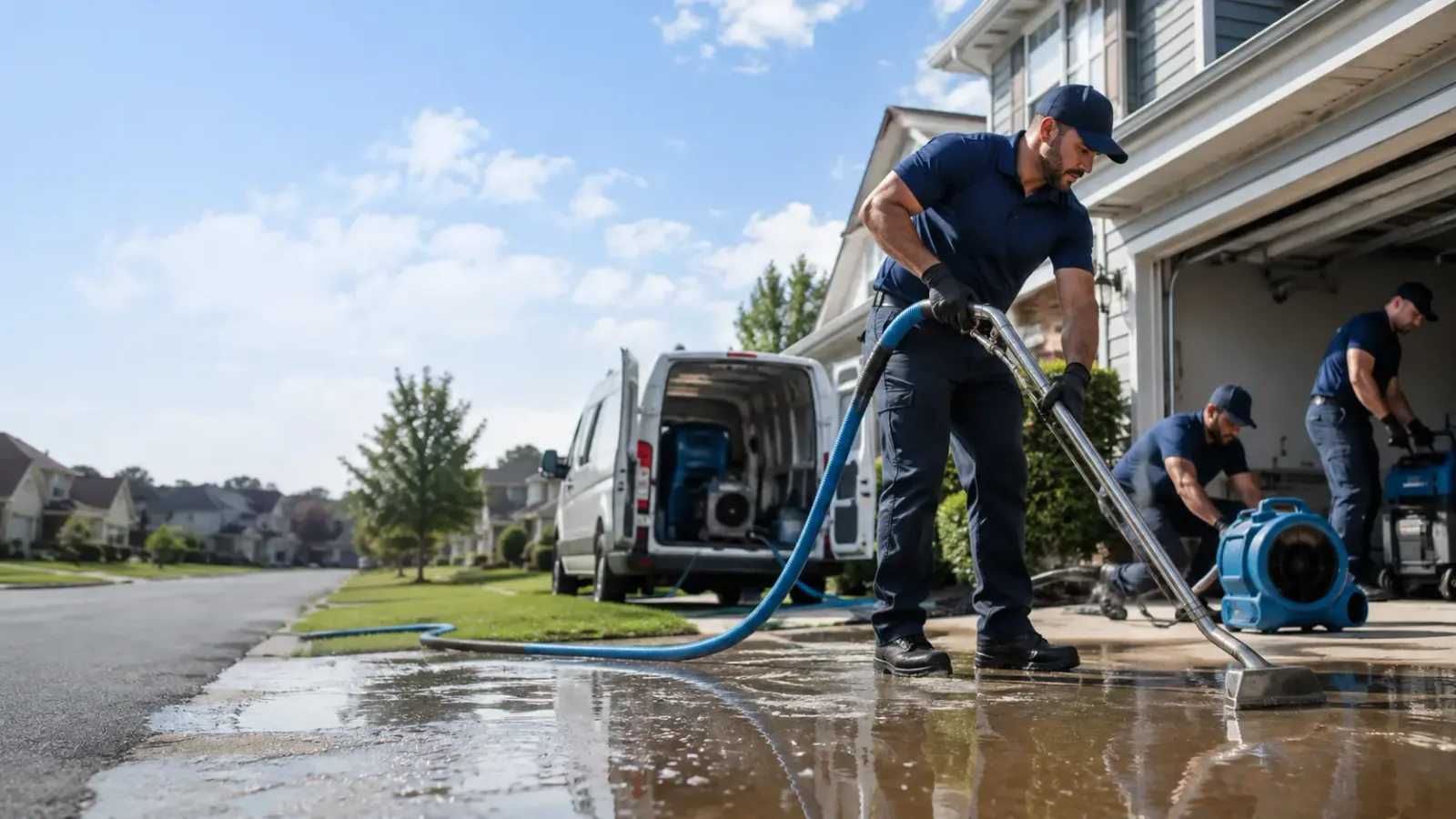 Flood Damage Restoration in Loco, OK
